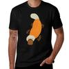 Whimsy Platypus Tshirt Modern Print Casual Tshirt