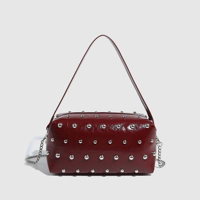 2025 Damen Crossbody Mode Tasche: Pilznagel Schulter-Tote & Bowling-Stil