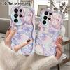 Phone Case: 2D Flat Samsung Galaxy A34 A35 M05 M06 S20 S22 S21 FE Plus 5G Protective Case, Couple Style, Cat Ear Girl, Christmas and Halloween Gift
