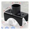 Bottle Jack Axle Adapter Lifting Saddle Steel HeavyDuty for Mechanics, Home