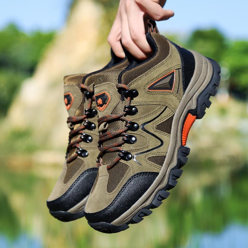 Men's Low Top Hiking Shoes Casual Sneakers Large Outdoor Shoes 39-47