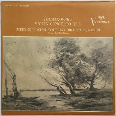 LP Schallplatte PYOTR ILYICH TSCHAIKOWSKY / GIUSEPPE - Violinkonzert in D / "Teufelstriller" VICS1037 RCA Victrola US Klassik Gebraucht