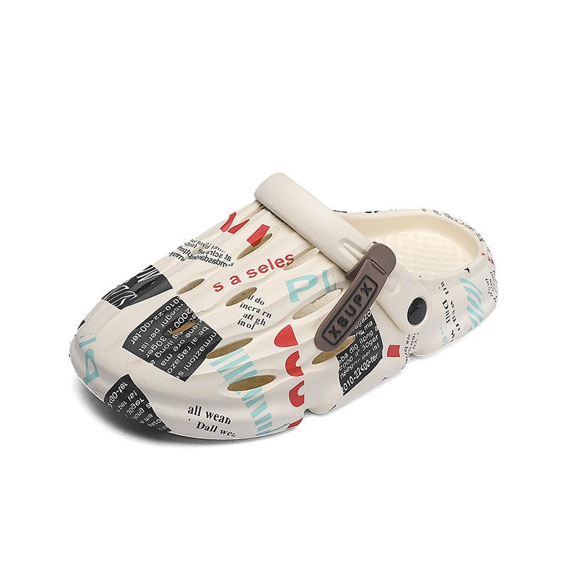 Slippers summer new thick-soled outer wear non-slip men's sandals bag head personality Internet celebrity beach sandals casual trend