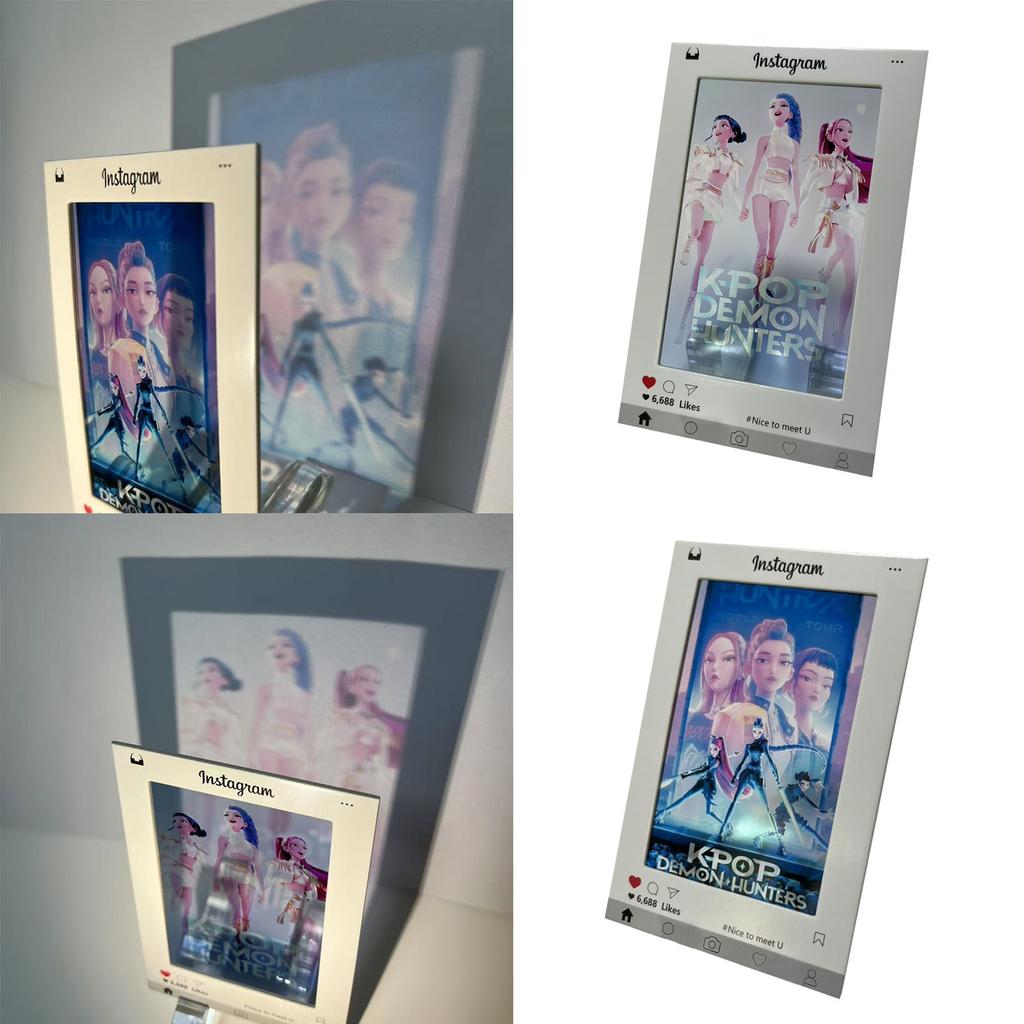 Style  Witch Group Reversal Film Light And Shadow Card Card Projection Transparent Card Support Card