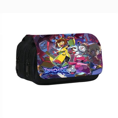 New Gameoverse Game Clearance Anime Peripheral Double-layer Pencil Case Dinosaur Cute Robot Stationery Bag