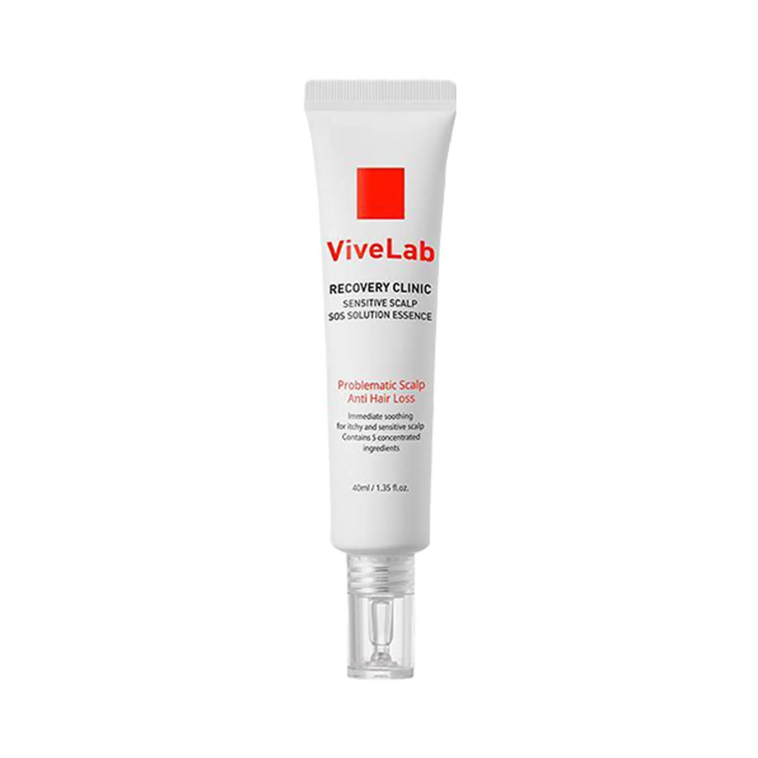 Vivelab Recovery Clinic Sensitive SOS Solution Essence для кожи головы