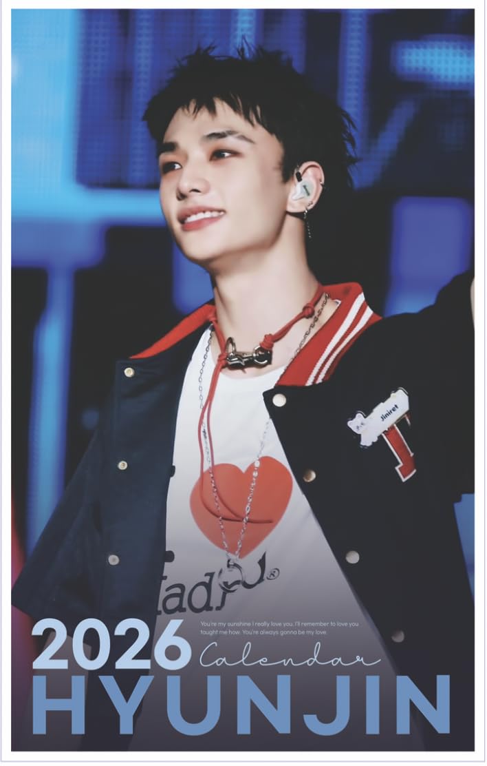 

SKZ Hyunjin Goods 2026 Large Wall Calendar BD (SKZ HYUNJIN)