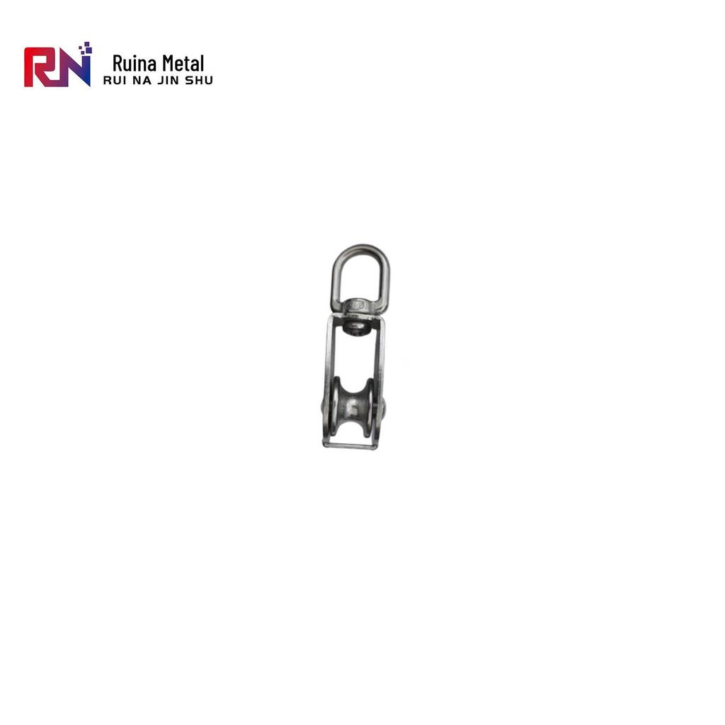 Edelstahl M15 M20 M25 Drahtseil-Umlenkrolle