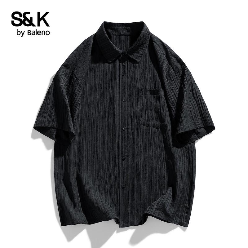 

Baleno Men s S&K Series Lightweight Breathable Casual Short-Sleeve Shirt 2XL