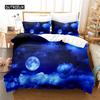 Moonlit Night Painting Bedding Set Duvet Cover Set 3d Bedding Digital Printing Bed Linen Queen Size Bedding Set Fashion Design