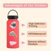55 New Manatee Manatee Graffiti Stickers Decorate Notebook Suitcase Mobile Phone DIY Stickers