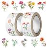500Pcs/Roll Ins Daisy Bouquets Kids Rewards Stickers - DIY Scrapbooks Album Decor Sealing Label Decals