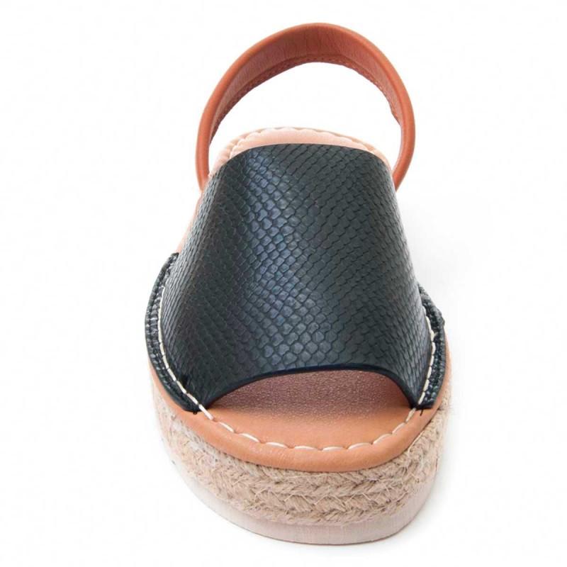 Sandalia Plataforma Para Mujer.  Montevita  Ibispl  85445