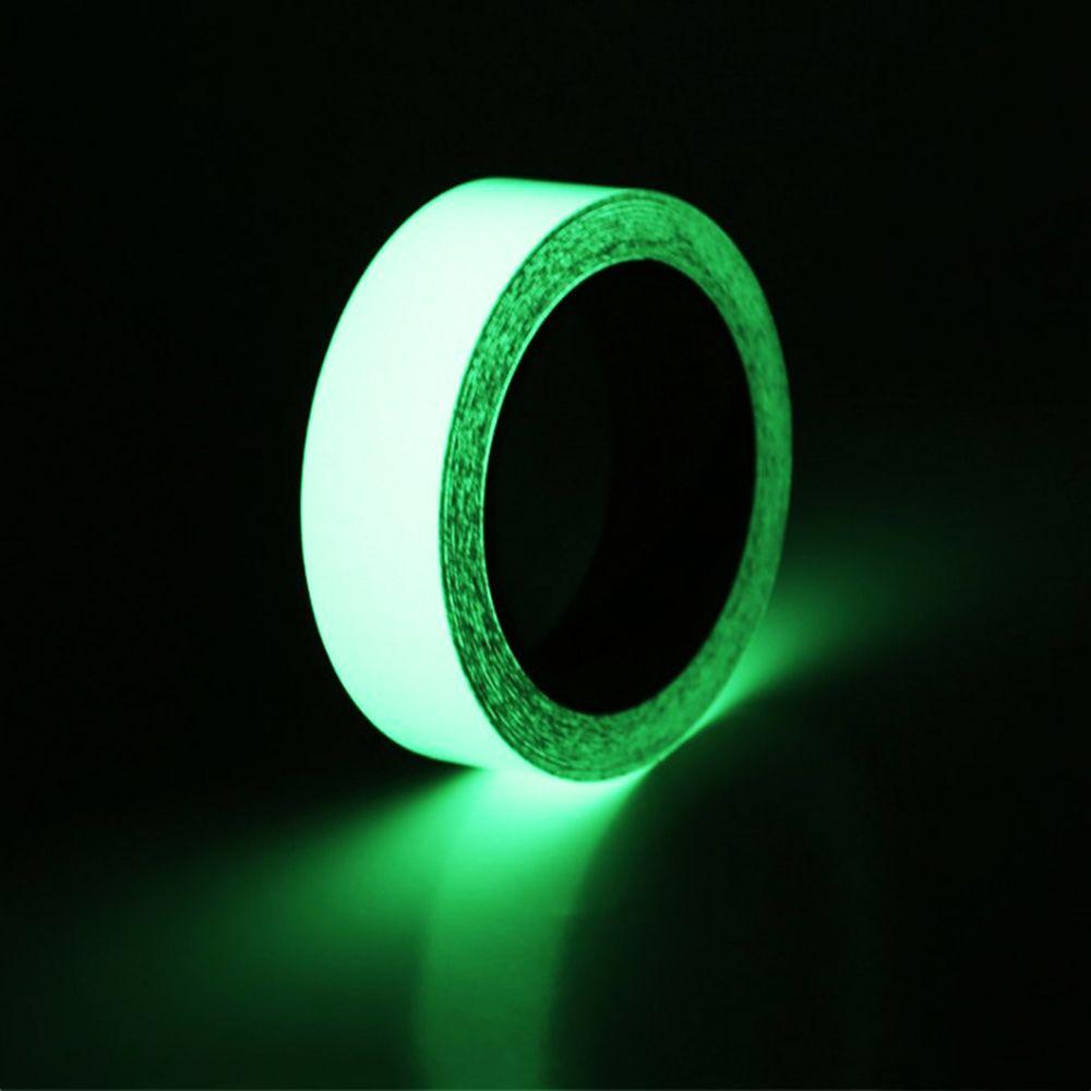 Home Stage Decorations Night Safety Strip Green Fluorescent Luminous Tape Car Reflective Stripe