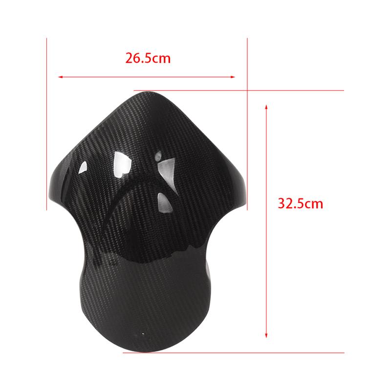 100% Carbon Fiber Front Fender Mudguard Hugger For Ducati Diavel 2010 2011 2012 2013 2014 2015 2016 2017 2018