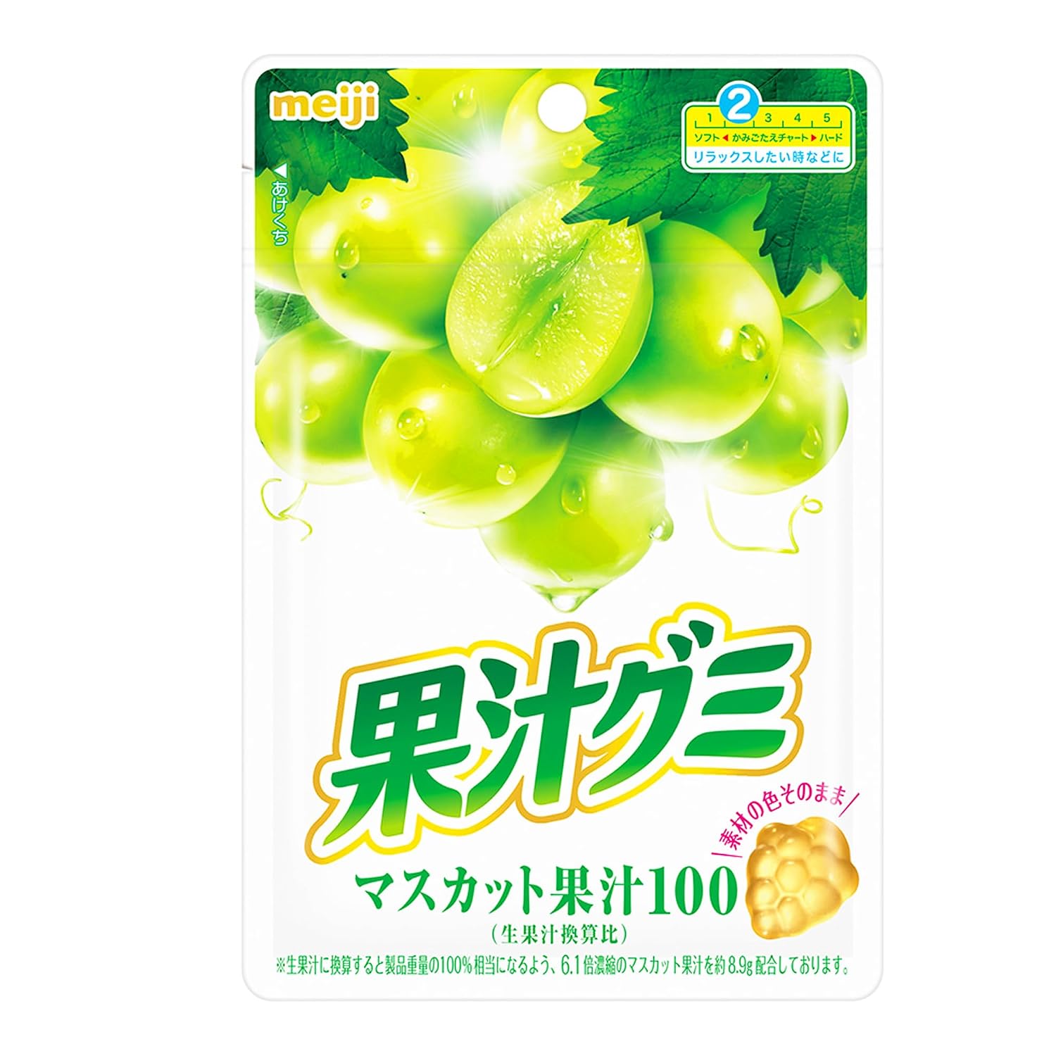 Meiji Grape Juice Gummies 54g10 bags