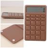 Electronic Calculator LCD Screen Mute Operation 12 Digits Solar Battery Basic Office