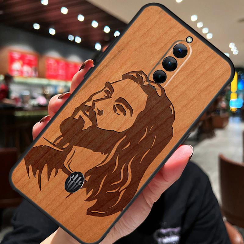 Buddha Jesus Guadalupe Wood Case For ZTE Nubia Red Magic 11 10 8 9 8S 9S 10S Pro Plus 10 Air 5G 6R 6 7 6S 7S Pro Cover