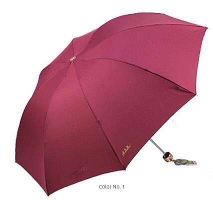 Paradise Umbrella 307E Reinforced Folding Umbrella Business Umbrella Promotional Umbrella Rain or Shine Umbrella Water-Repellent Fabric Can Be