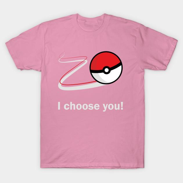 T Shirt Women I Choose You Harajuku Print Kawaii Tshirt Summer Short Sleeve Female T-Shirt Top Tee