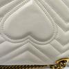 [Pre-Owned] Gucci GG Marmont Matelassé Mini Bag 'White' - Very Good #1CTLP5Y