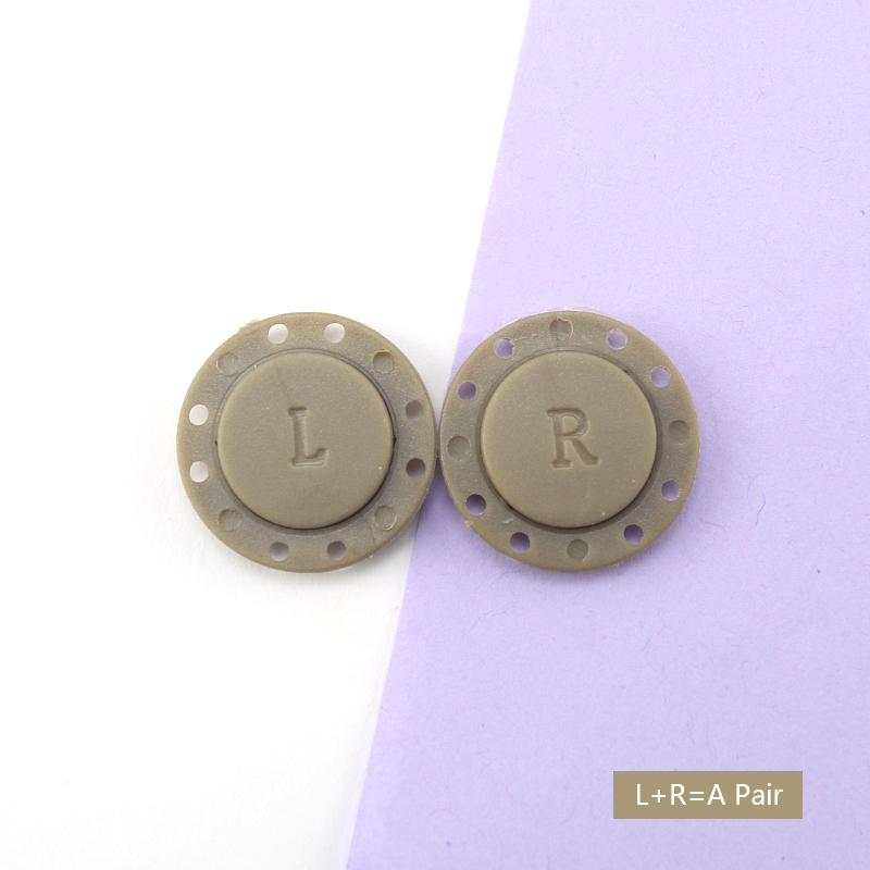 5 Pairs Sewing Button Magnet Stone Invisible Buckle Automatic Magnetic Button For Needlework Diy Bag/Cardigan/Jacket  Sewing Set