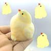 1Pc Silicone Hen Chicks Adult Kids Birthday Gift Toy Handmade Squishy Plush Simulation Yellow Chicken Squeezing Pinching Toys