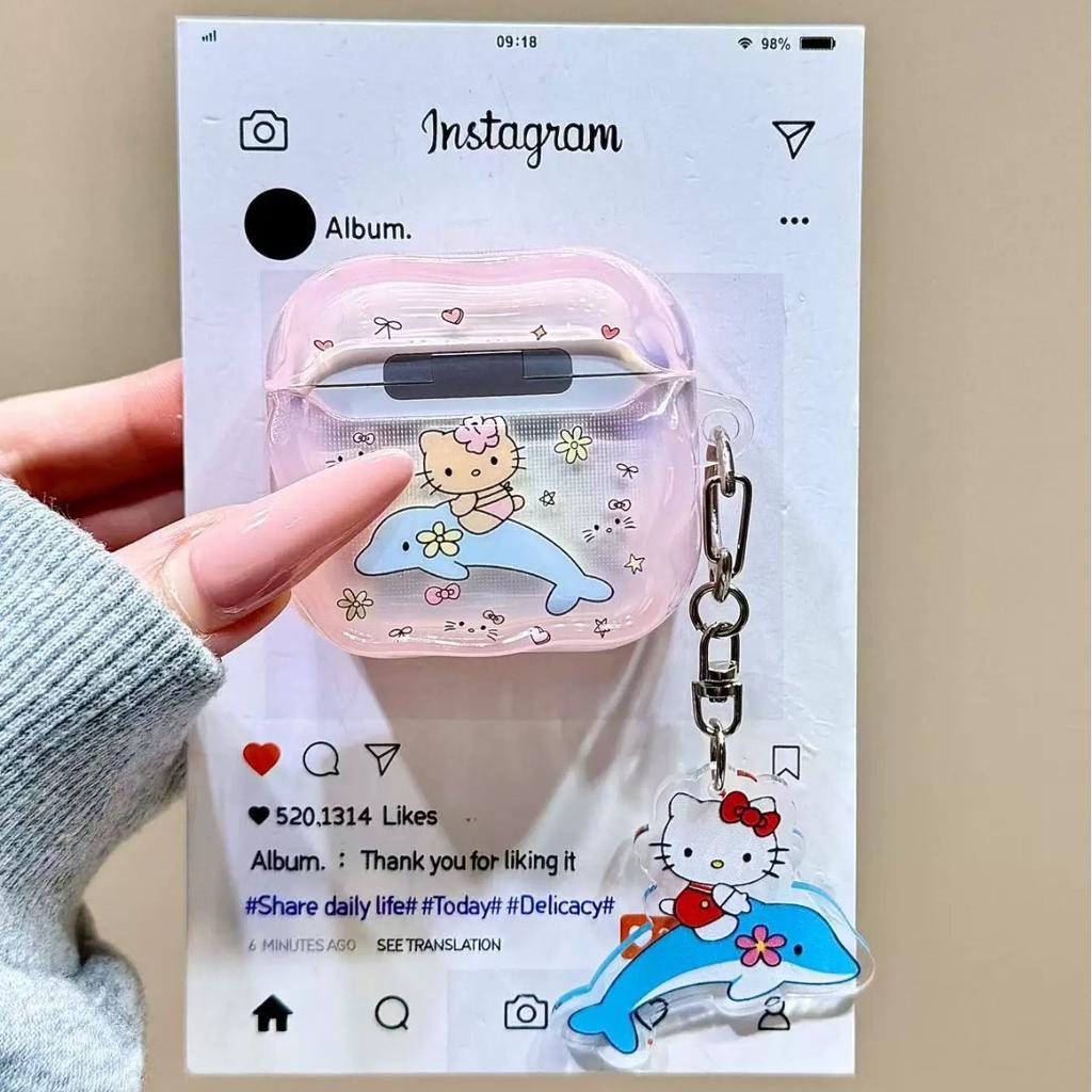 ins cute cat for apple AirPods 1 generation earphone cover pro1/1 soft silicone cartoon protective case female