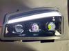 Compatible with Sinotruk Howo 380/336 Headlight Assembly, All-LED Triple Lens Laser Model.