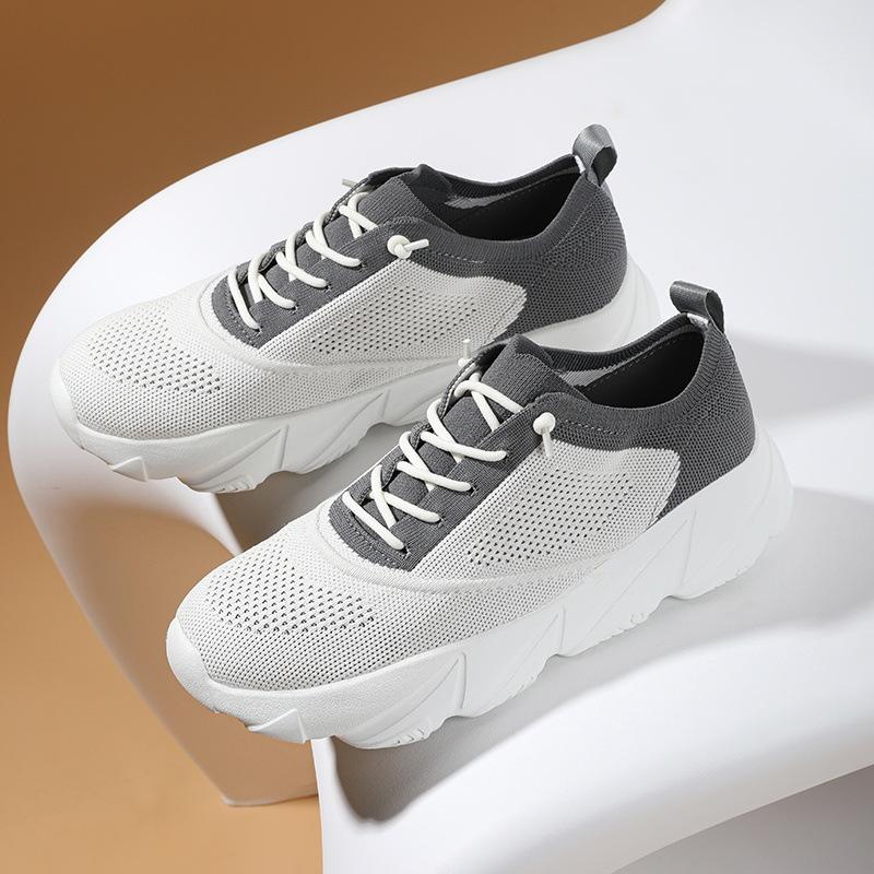 Nouvelles chaussures pour hommes et femmes chaussures de marche classiques chaussures de sport pour couples chaussures de course semelle souple tige basse chaussures légères en mesh chaussures décontractées