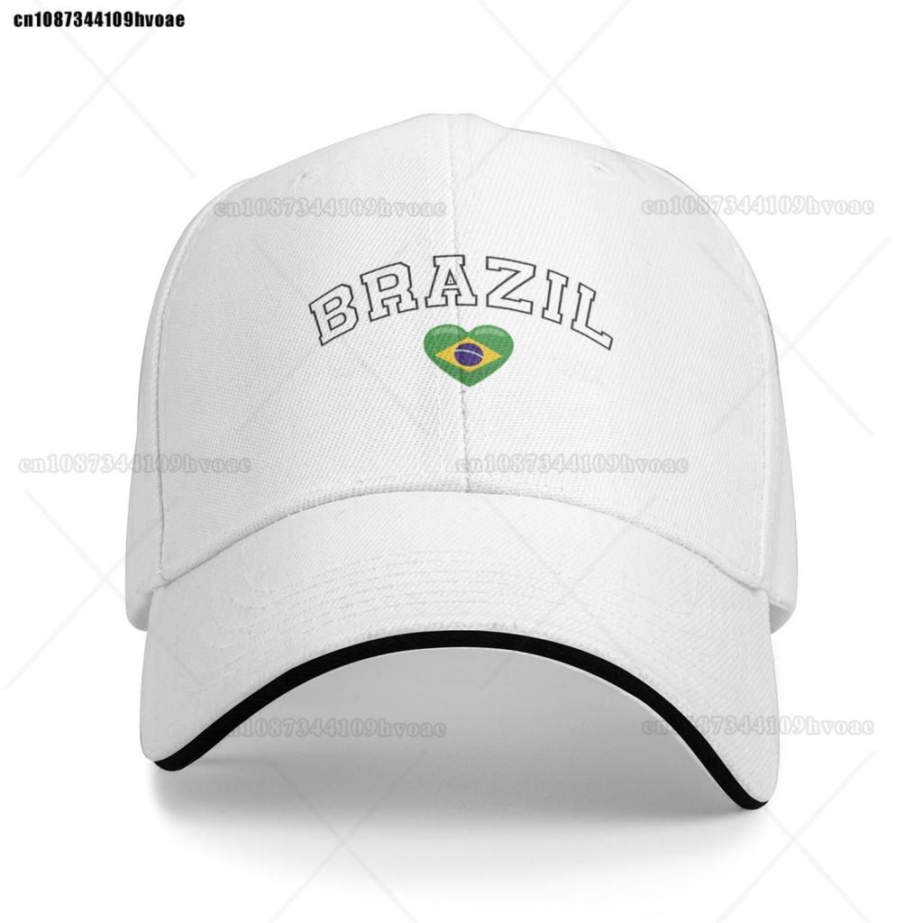 Fashion Flag Hats Brazil EST.1922 Baseball Cap Unisex Adjustable Summer Sport Caps Brasil Sandwich Caps Snapback Golf Hat