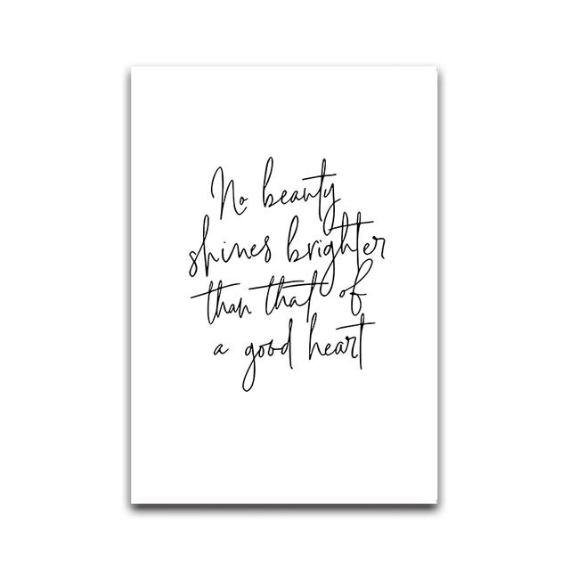 Canvas Painting Vintage Palm Leaf Landscape Poster Quotes Nordic Art Print Modern Scandinavian Wall Picture Living Room Decor