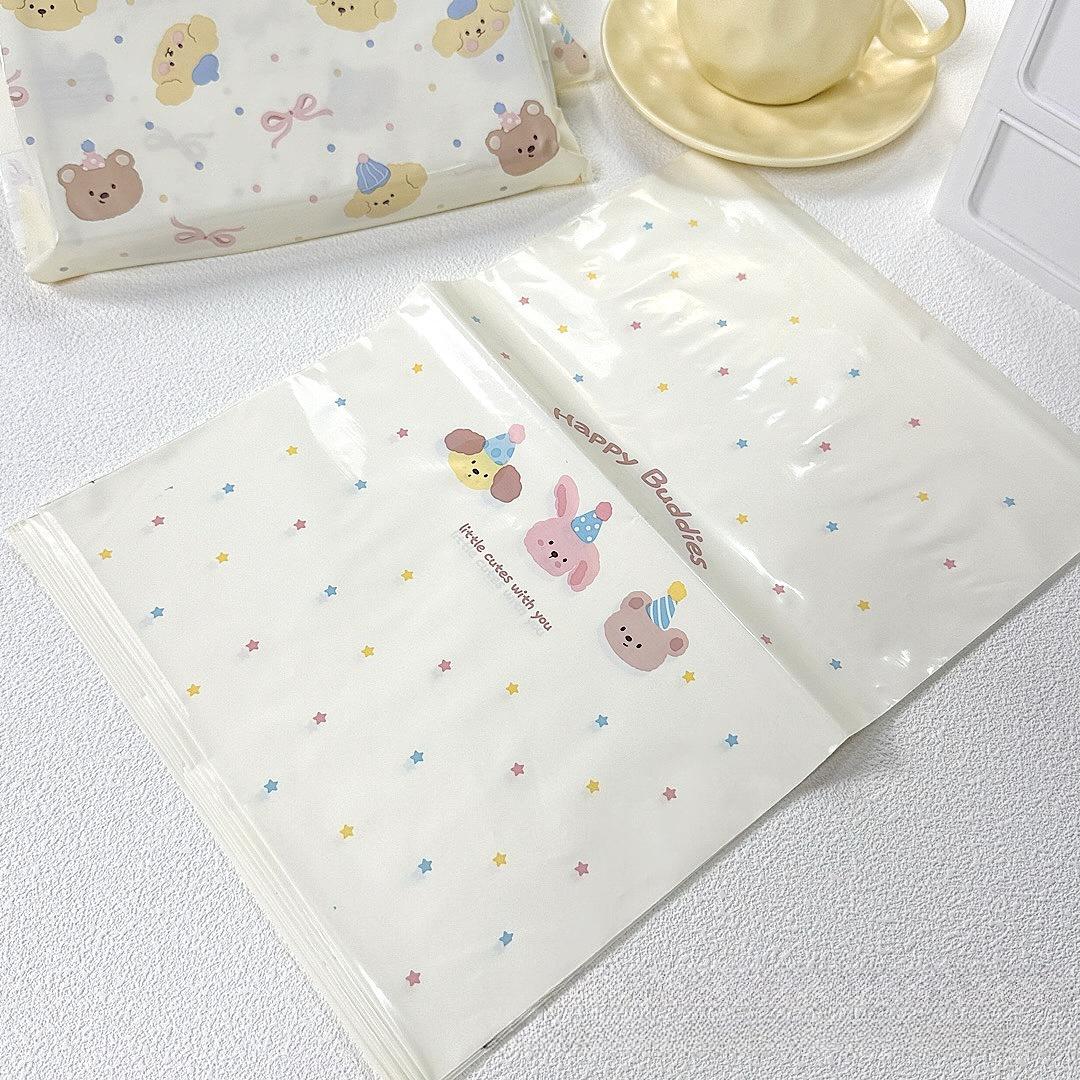 

Bear Pattern Courier Bags Ins Style Waterproof Shipping Packaging Bags for Gift Parcel Delivery and Daily Supplies Wrapping