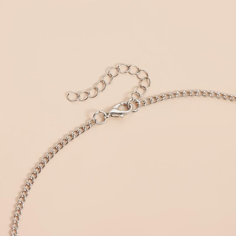Geometric Multi Star Charm Necklace Women'S Luxury  Spicy Girl Style Jewelry Accessories