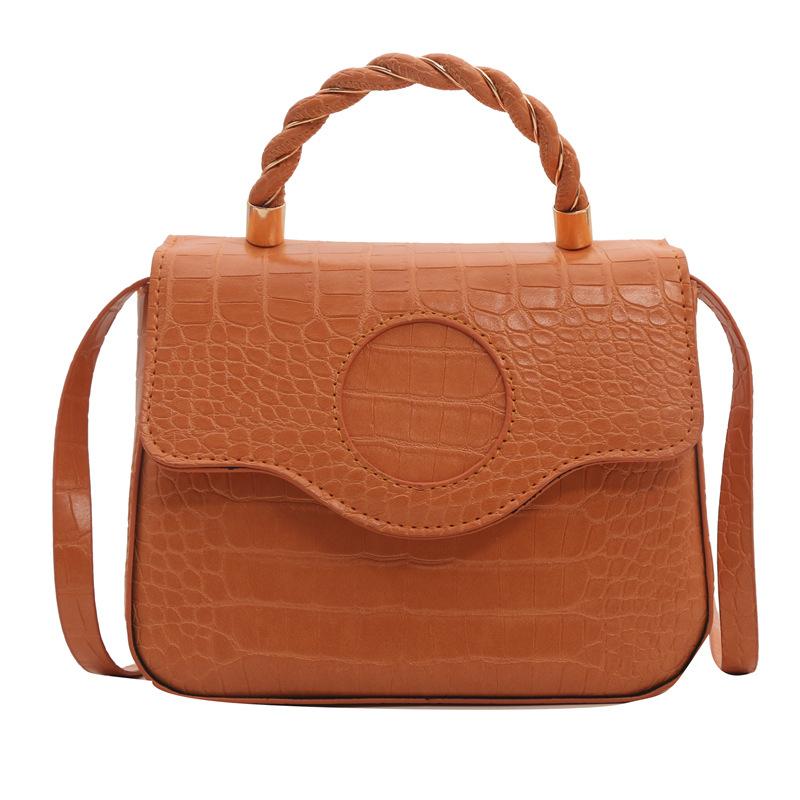Stone Pattern Women'S Bag Fashion Handbag Foreign Style Versatile Shoulder Bag Messenger Bag