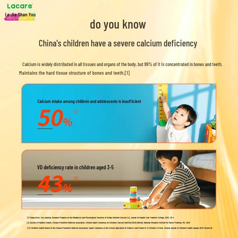 Lacare Liquid Calcium for Kids & Teens with Zinc