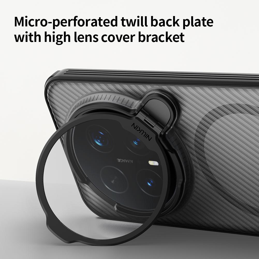 For Honor Magic 8 Pro Phone Case Nillkin CamShield Prop Magnetic Clear Version Hard PC+TPU Shell Shockproof Back Cover