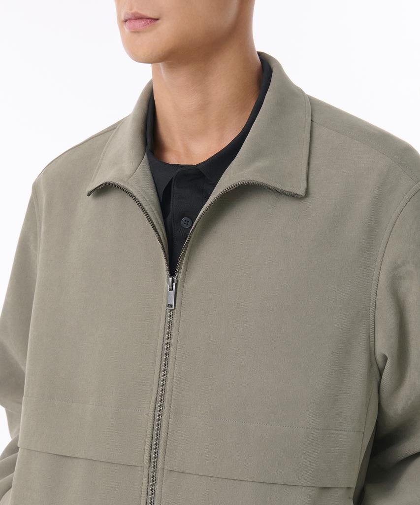Musinsa Standard Brushed High-Neck Blouson Jacket [Khaki Beige]