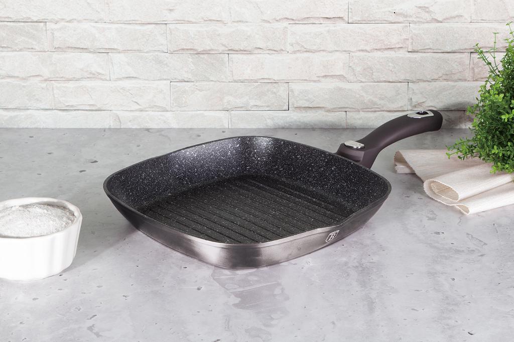 SET OF 3 GRANITE PANS BERLINGERHAUS BH-7048