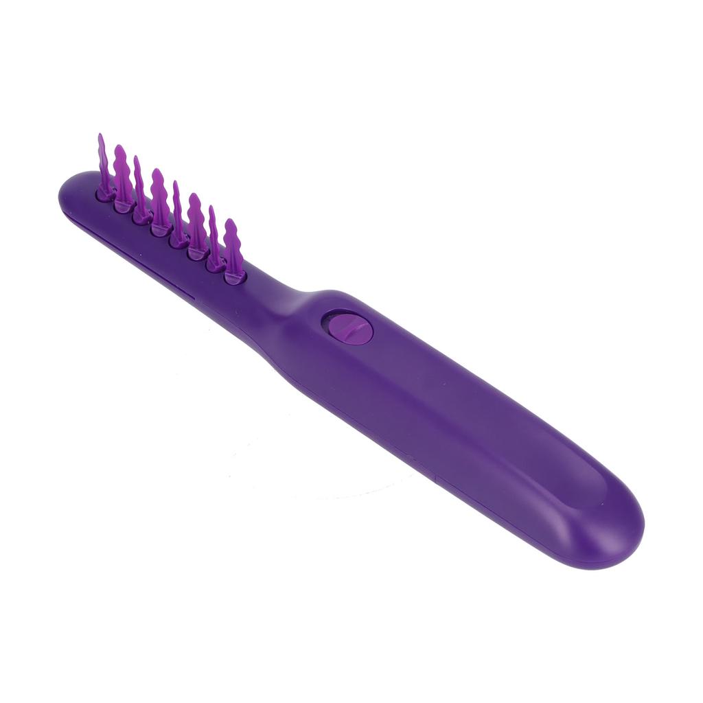 Entwirrbürste Lila Anti-Verknoten Tragbar Drehbar Nass Trocken Doppelte Anwendung Entwirrkamm für Zuhause