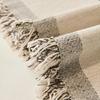 Chenille Sofa Covers Nordic Style Striped Couch Cover  Both Sides To Use Sofa Cover Pet Furniture Protector for Four Seasons