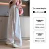 2024 Bowknot Petite Wide-Leg Pants: Women’s Loose Summer Straight Yamamoto Style