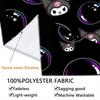 Kawaii Kuromi Tapestry Cute Room Tapestry Fashion Print Background Cloth Home Decor Homestay Soft Decoration Tapestry Background Wall Hanging Cloth