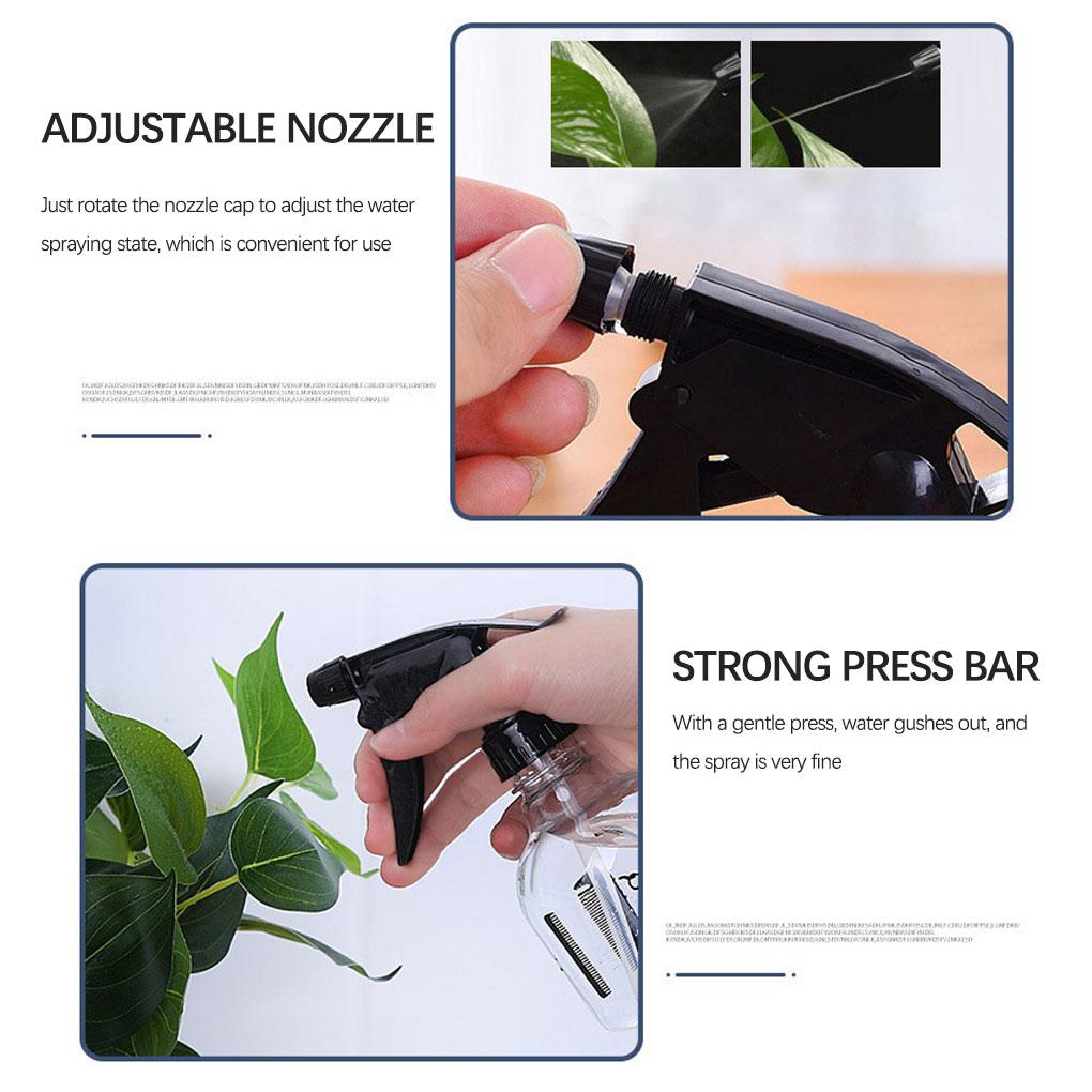 Butelka z rozpylaczem fryzjerskim Napełniany pojemnik na płyn Przezroczysty salon fryzjerski 250 ml Butelki z rozpylaczem Akcesorium do spryskiwania