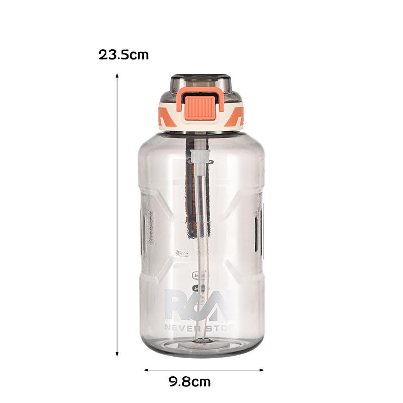 Nufeng Portable Dual-Drink Sports Water Bottle with Handle