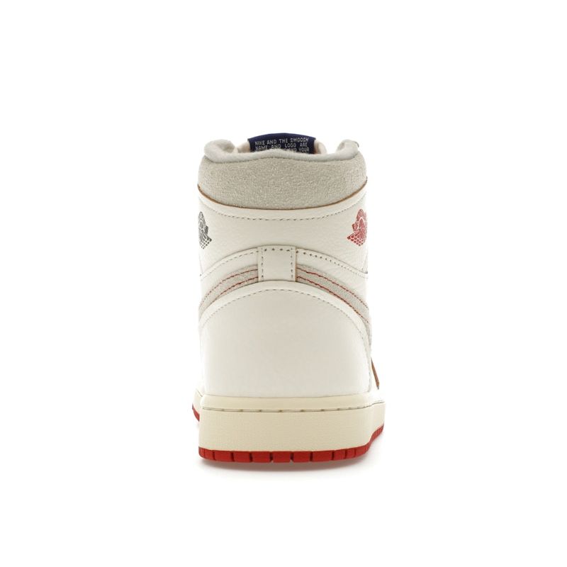 Air Jordan 1 Retro High OG Rare Air - Sail Cinnabar Women Sneakers Cream Light-Bone DB4612-100