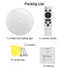 220V 60W Modern RGB LED Ceiling Light Home Lighting Remote APP Control bluetooth Speaker Music Light Bedroom Smart Ceiling Lamp