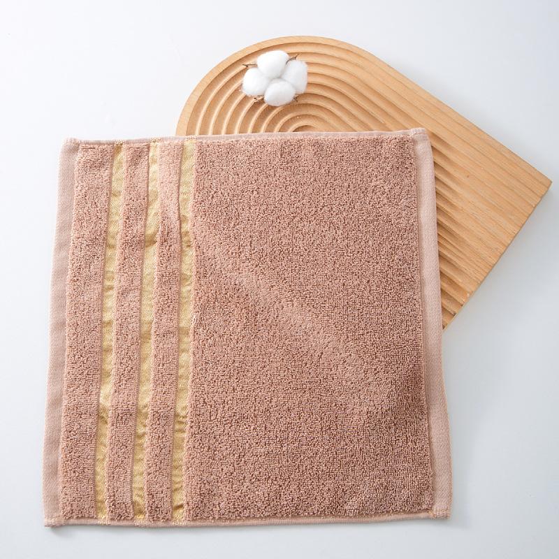 

Высококачественные хлопковые банные полотенца для роскошных отелей, мягкие и разноцветные, с отличным водопоглощением и быстрой сушкой, хлопковая пряжа Small square towel 34 * 34 кофейный