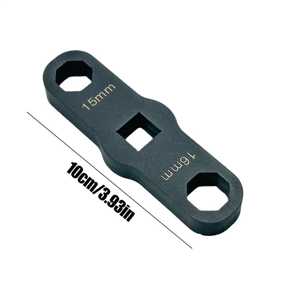 

Injector Nozzle Removal Tool 1/2 Inch Drive Octagonal Quick Release Wrench Portable Compact Repairing Tool Accessories чорний