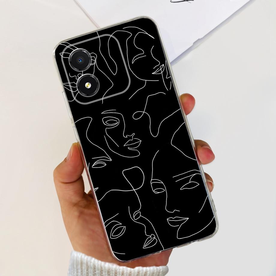For Honor X5 Plus Case Fashion Colorful Girly Cover Case For HonorX5 Plus Soft Silicone Fundas Phone Case For Honor X5Plus Coque